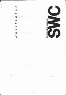 Hasselblad Super-Wide C manual. Camera Instructions.